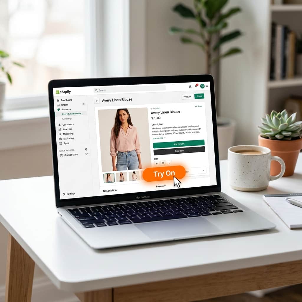 How to Add Virtual Try-On to Shopify (No Code, 10 Minutes) 2026
